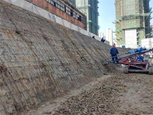 阿合奇建筑边坡支护